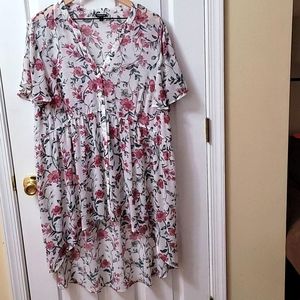 Torrid Floral Tunic Top
